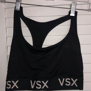 Black VSX Sports Bra, Medium Support Size M